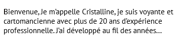 Voyante par téléphone